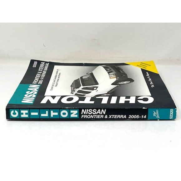 Chilton Nissan Frontier & Xterra 2005-2014 Repair Manual 52320 - Picture 2 of 2
